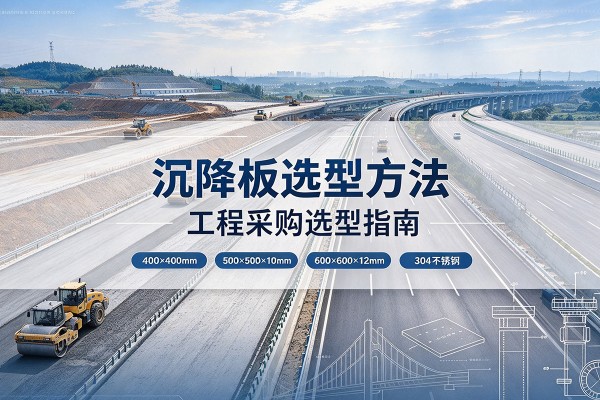 禹州沉降板选择方法