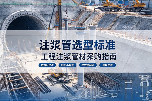 禹州注浆管选型标准