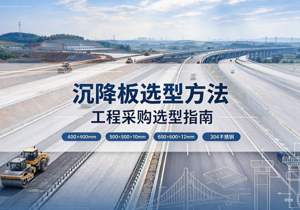 禹州沉降板选择方法