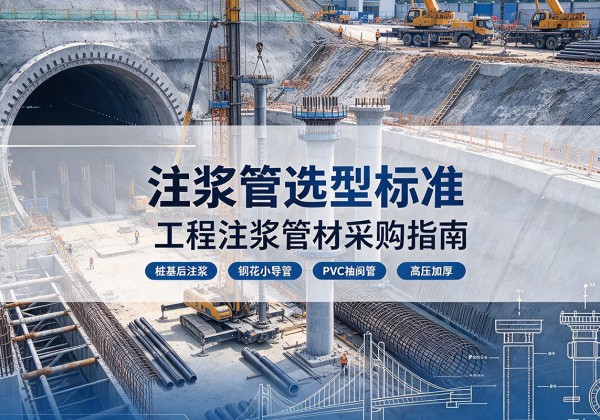 禹州注浆管选型标准
